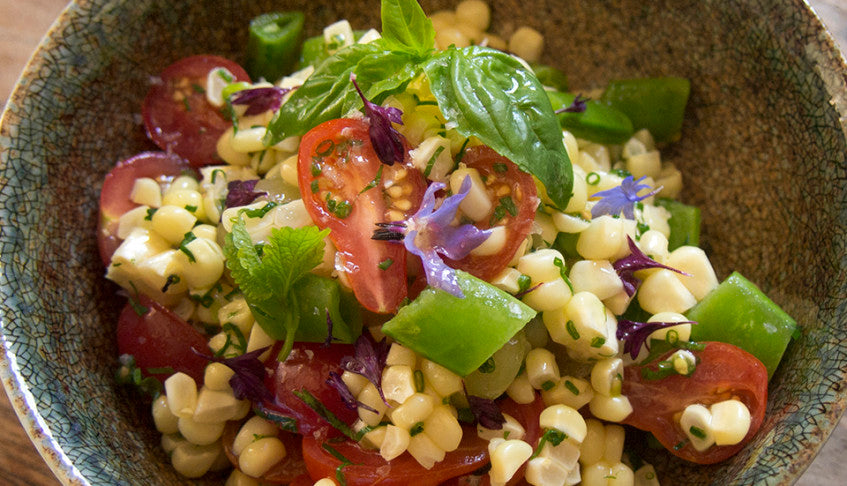 Summer Salad, compliments of Newton Chef Justin