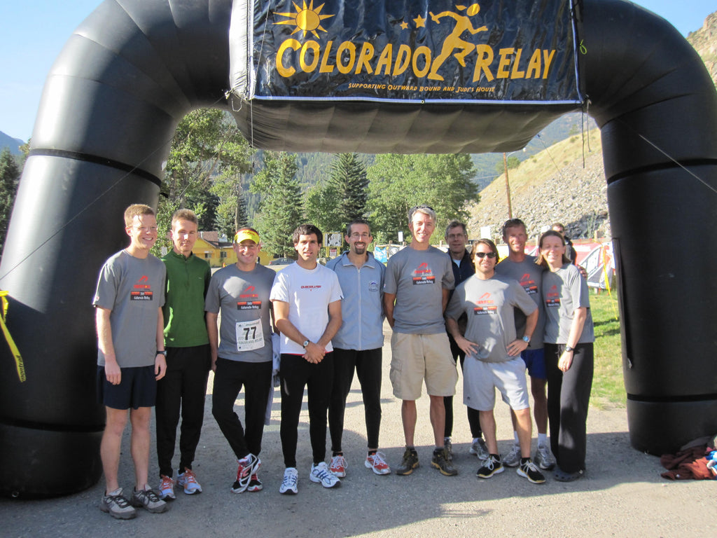 Newton Runners on winning Colorado Relay Team
