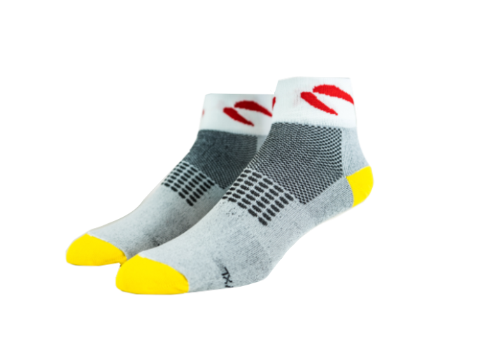 Gery/Yellow Socks